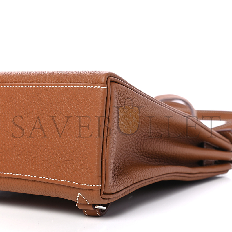 HERMES TAURILLON CLEMENCE KELLY ADO BACKPACK GOLD (23*22*10cm)